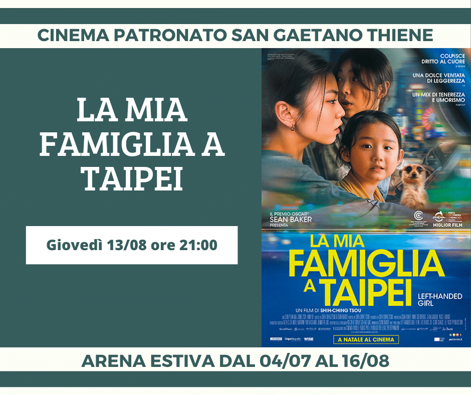 La mia famiglia a Taipei